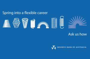 The Reserve Bank of Australia is now a FlexCareers Flexible Employer partner