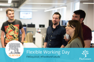 For FWDay2018, global information analytics company Elsevier look at how leader’s role modelling and embracing flexibility positively impact their people, and their business.